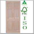 Factory Radiate Pine 6 Panel Interior Wooden Door